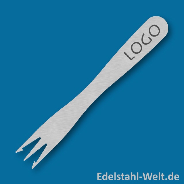 Pommesgabel 03 mit Logo
